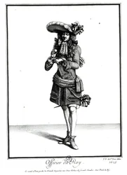 Kungens officer, 1675 (svartskrift)